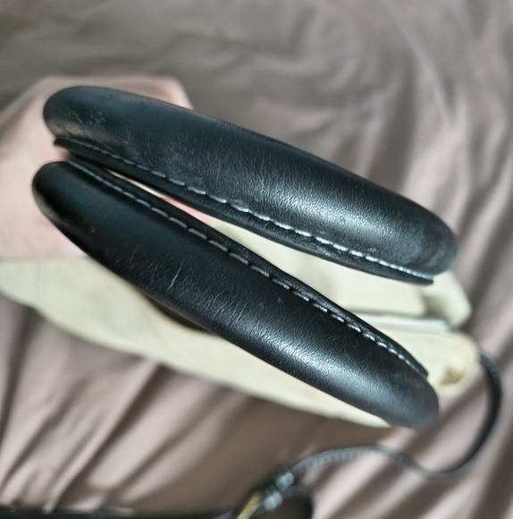 American Leather Co Black And White Purse - Picture 9 of 12